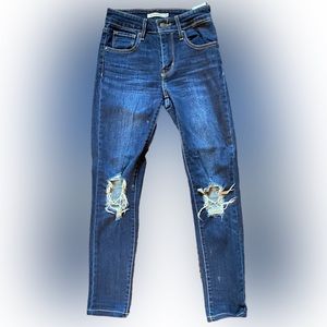 Levi’s 721 High Rise Denim, darker wash